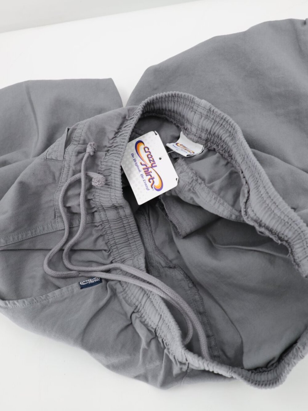NWT Crazy Shirts Hawaii Twill Pants Mens medium L33 gray Dyed Tropical casual - Picture 13 of 13